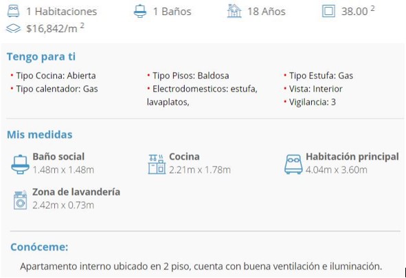 EDF. LAURELES APTO. 203